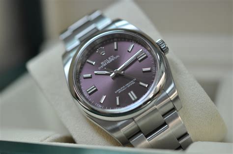 rolex oyster perpetual 36 red grape chrono|rolex oyster perpetual 36mm review.